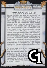 Malcador's Despair (a)